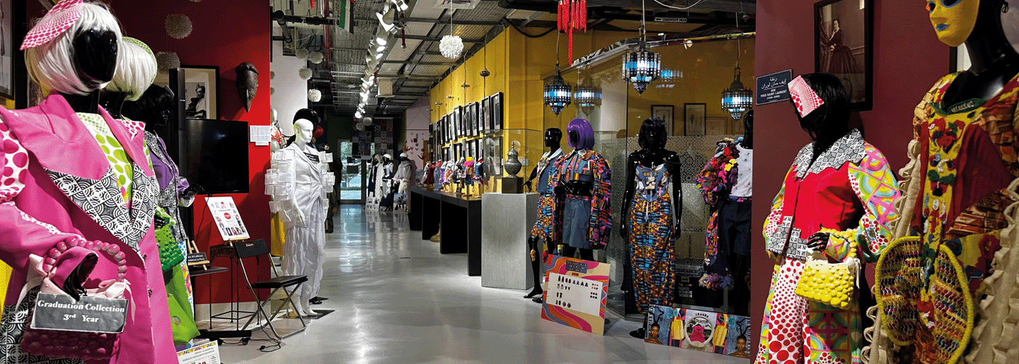 Students creations display